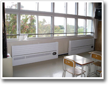 HPH設置例(聚富小学校-石狩市)