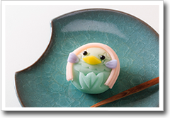 アマビエの練り切り